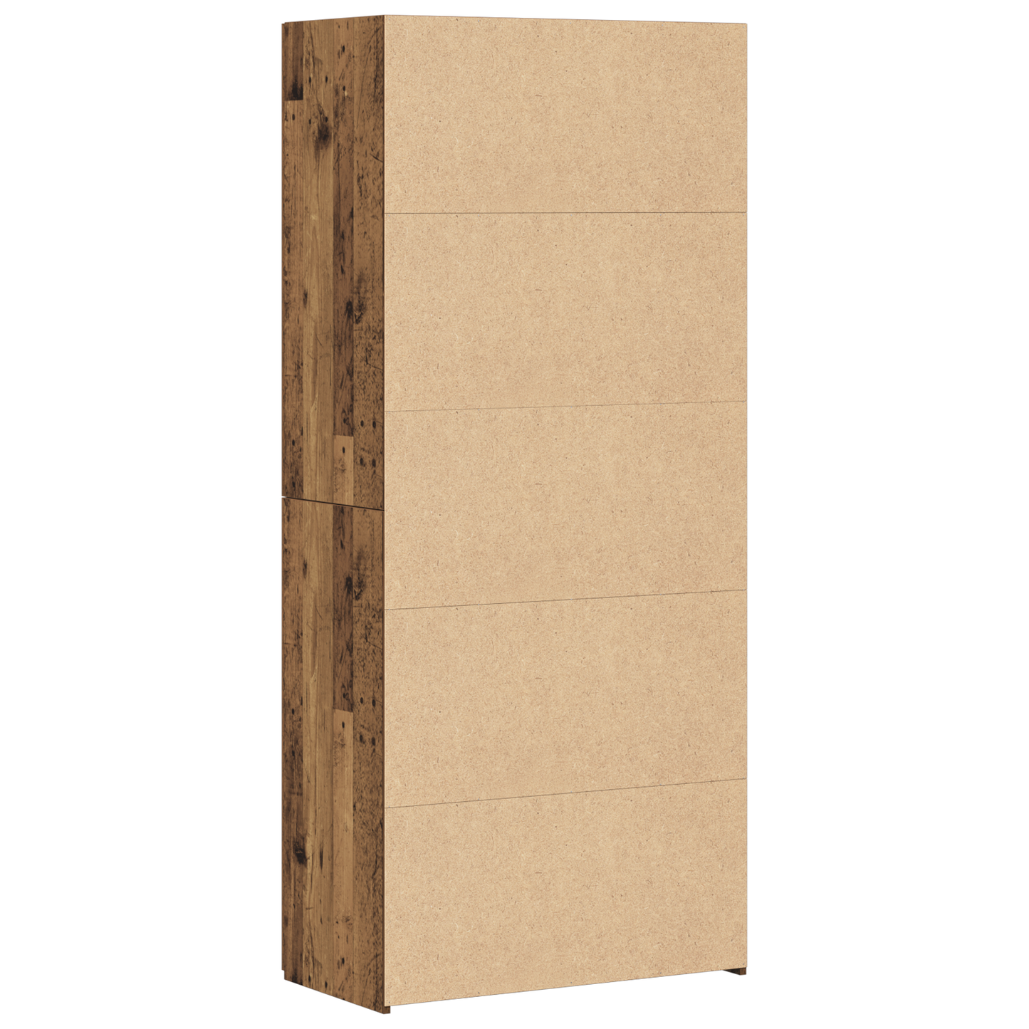 Highboard Old Wood 40x42.5x185 cm Engineered Wood