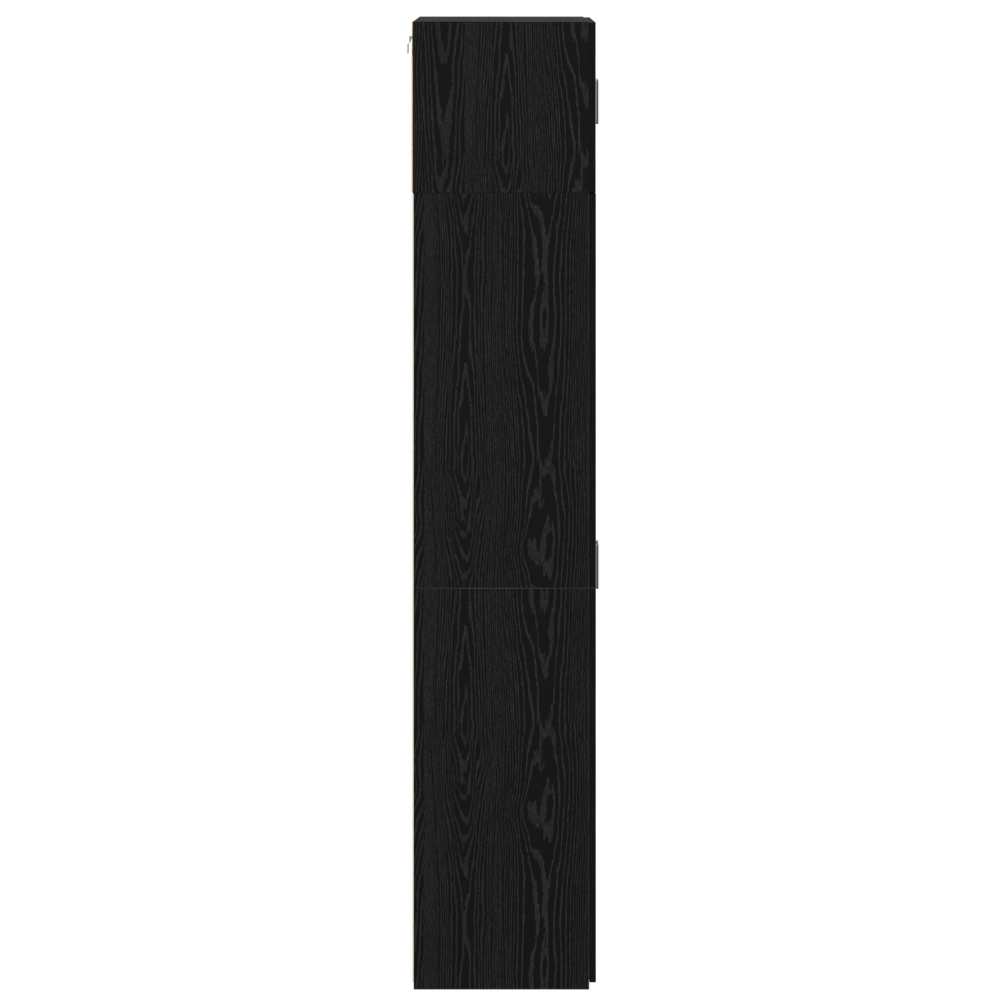Storage Cabinet Black Oak 70x42.5x225 cm Engineered Wood