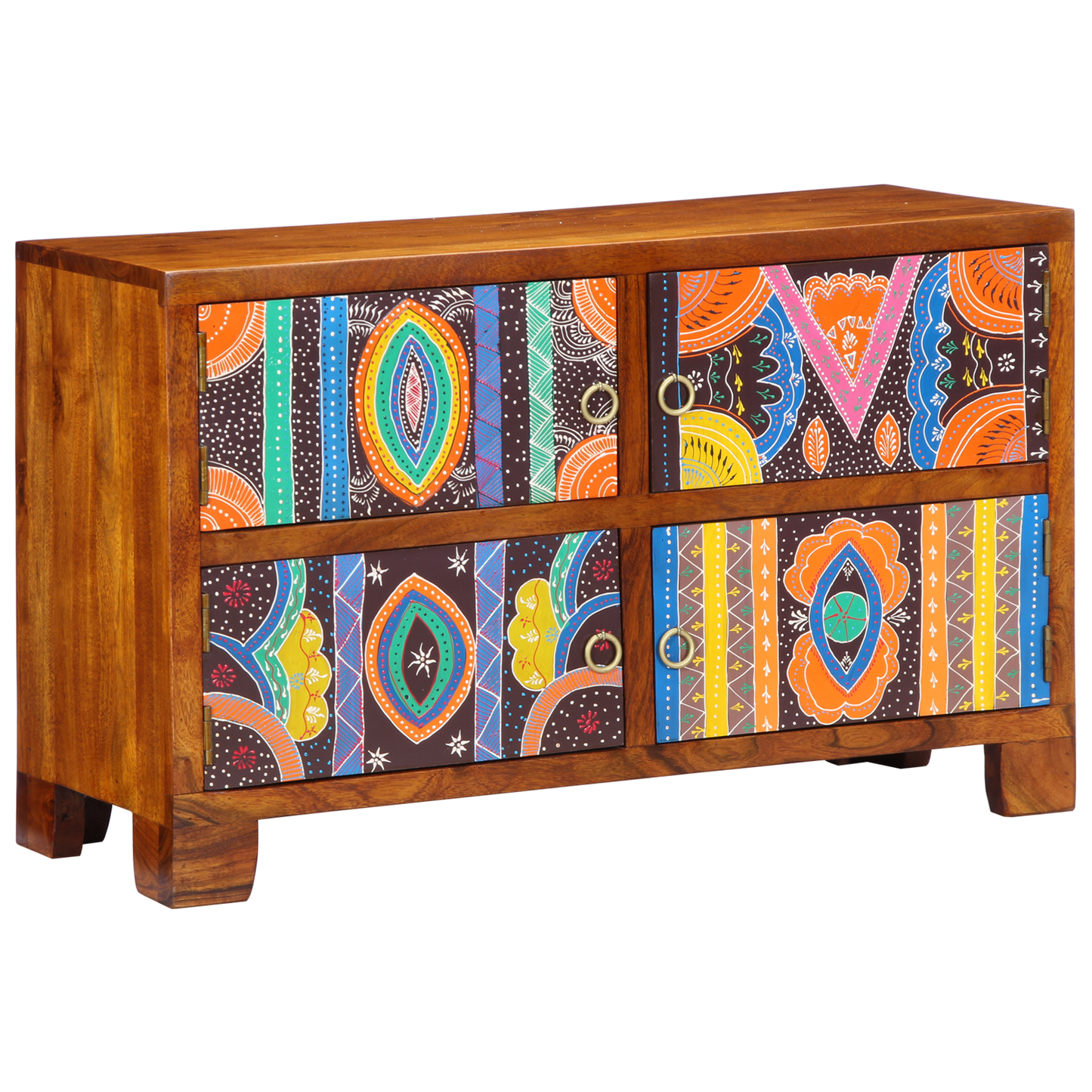 Shoe Cabinet 90x35x55 cm Solid Wood Acacia