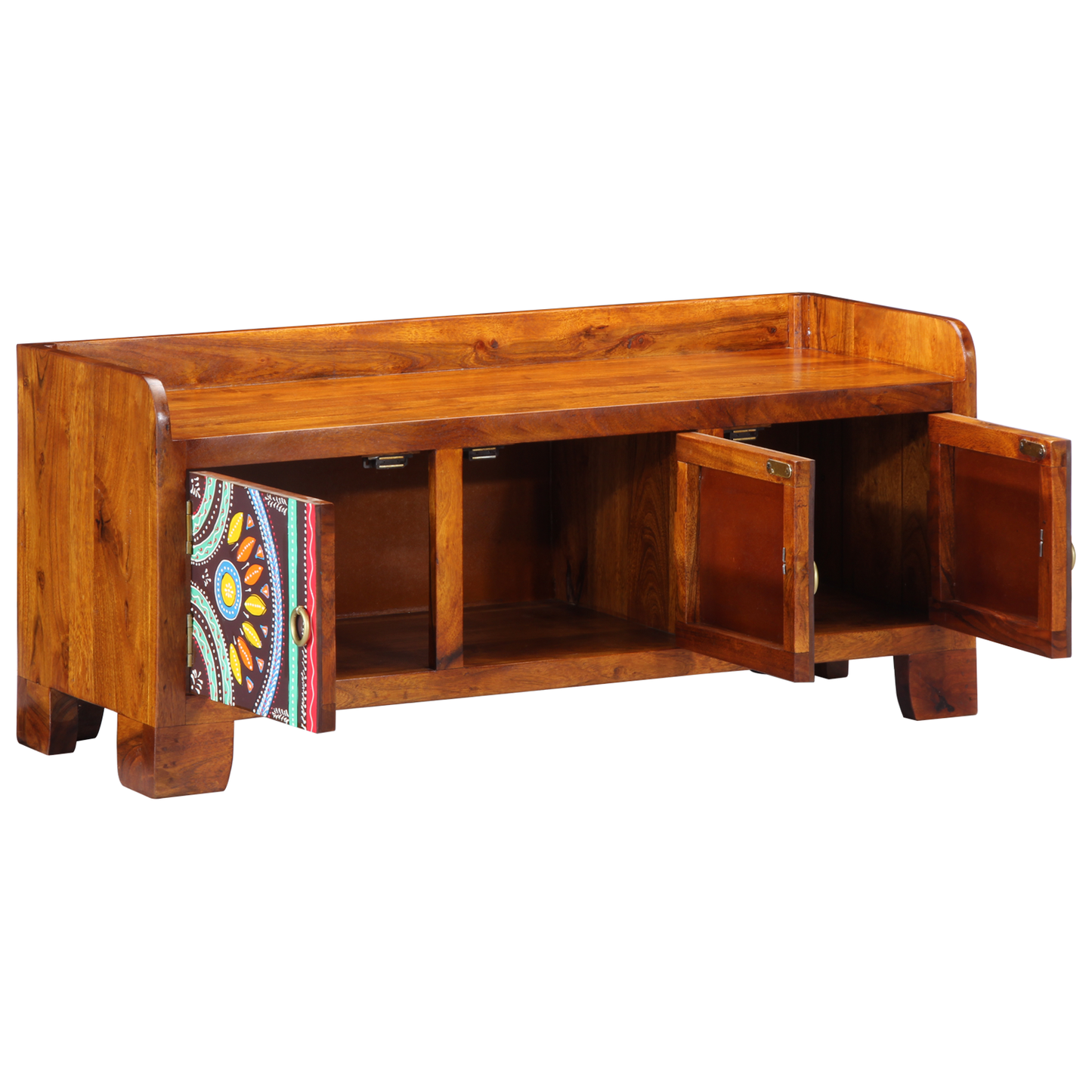 Shoe Bench 90x35x40 cm Solid Wood Acacia