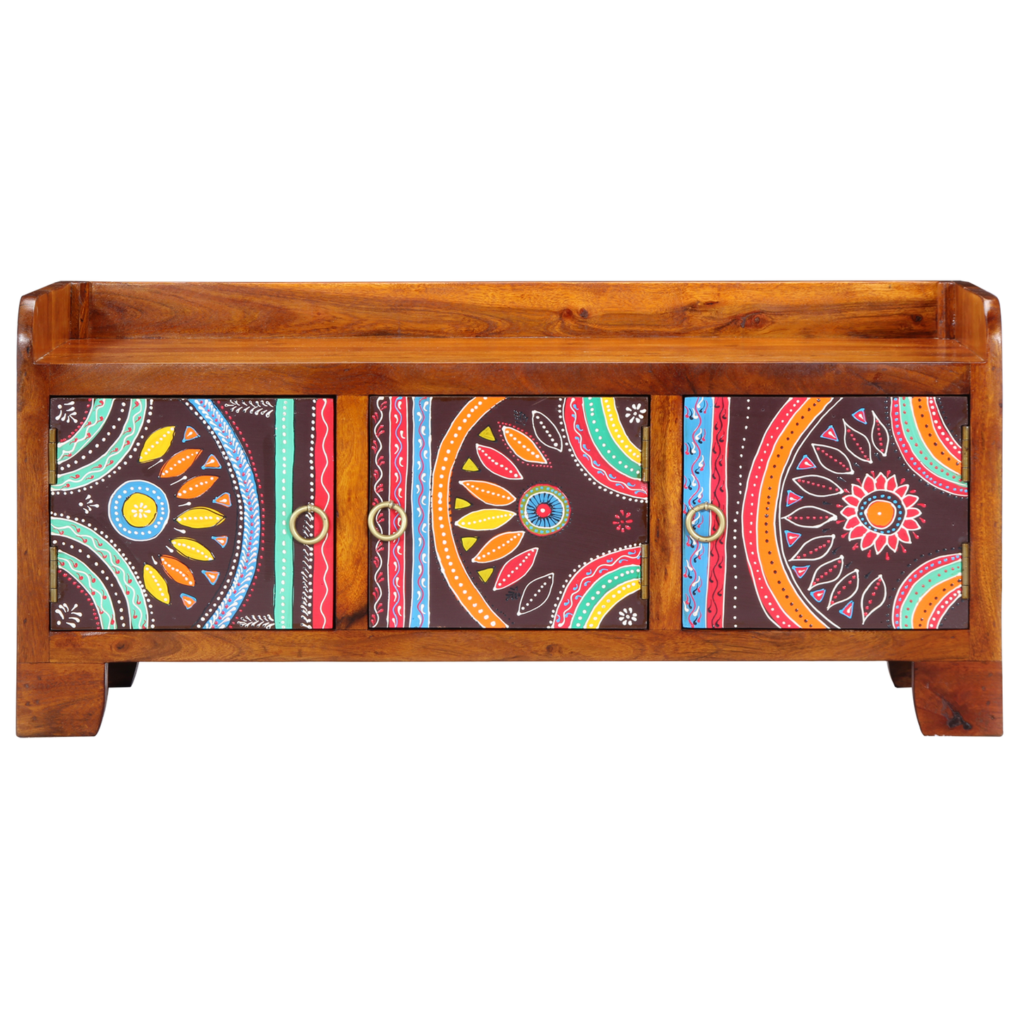 Shoe Bench 90x35x40 cm Solid Wood Acacia