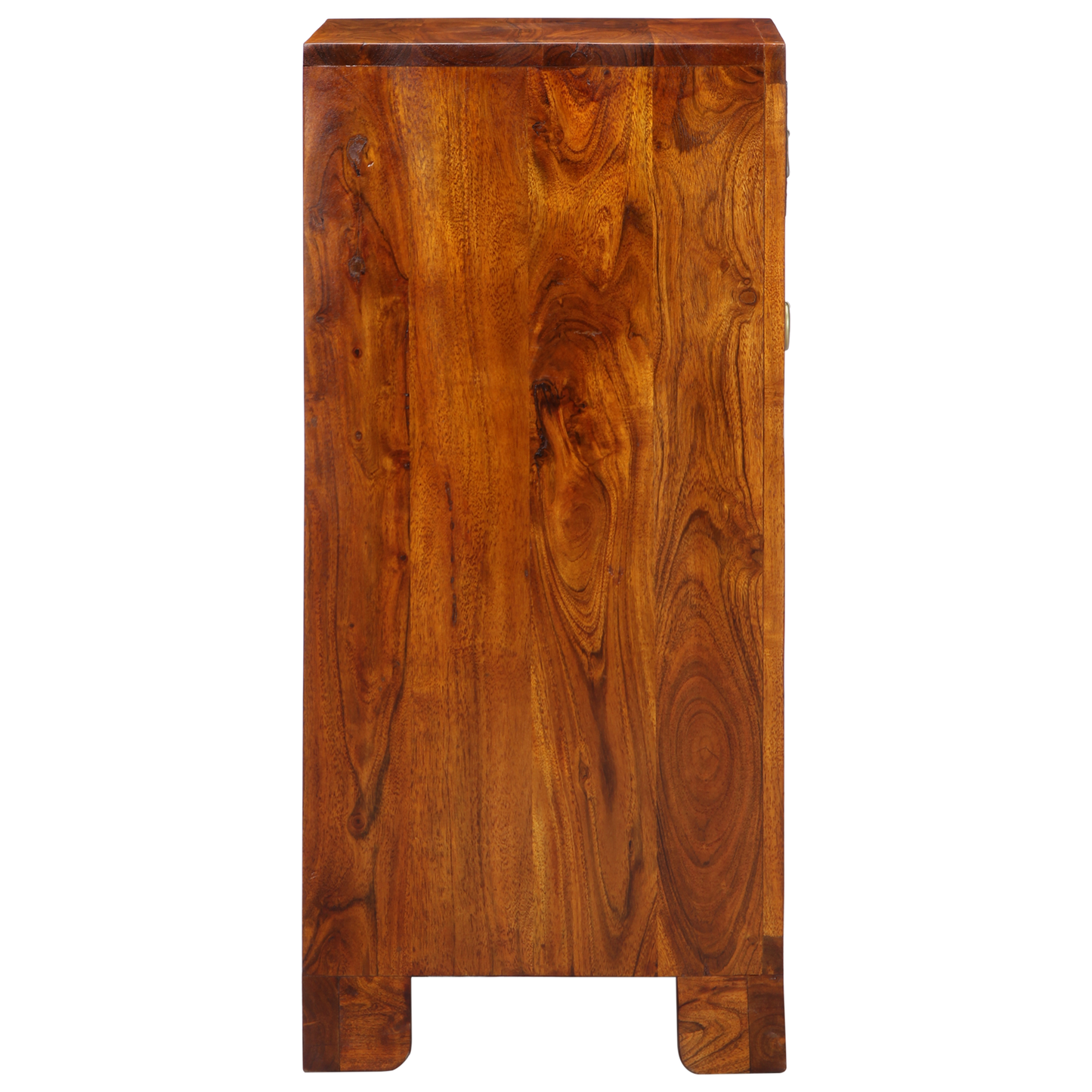 Telephone Stand Honey Brown 40x35x75 cm Solid Wood Acacia