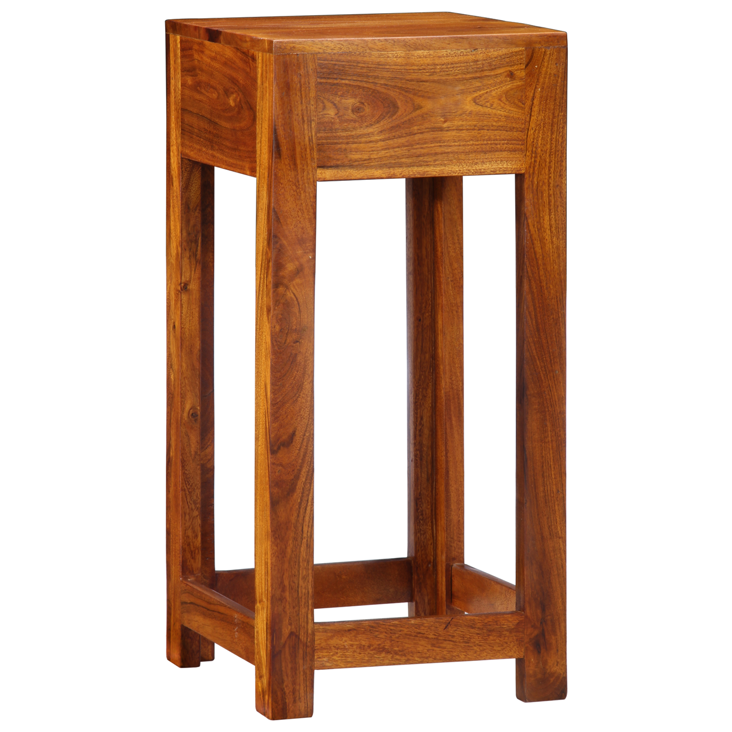 Telephone Stand 35x35x75 cm Solid Wood Acacia