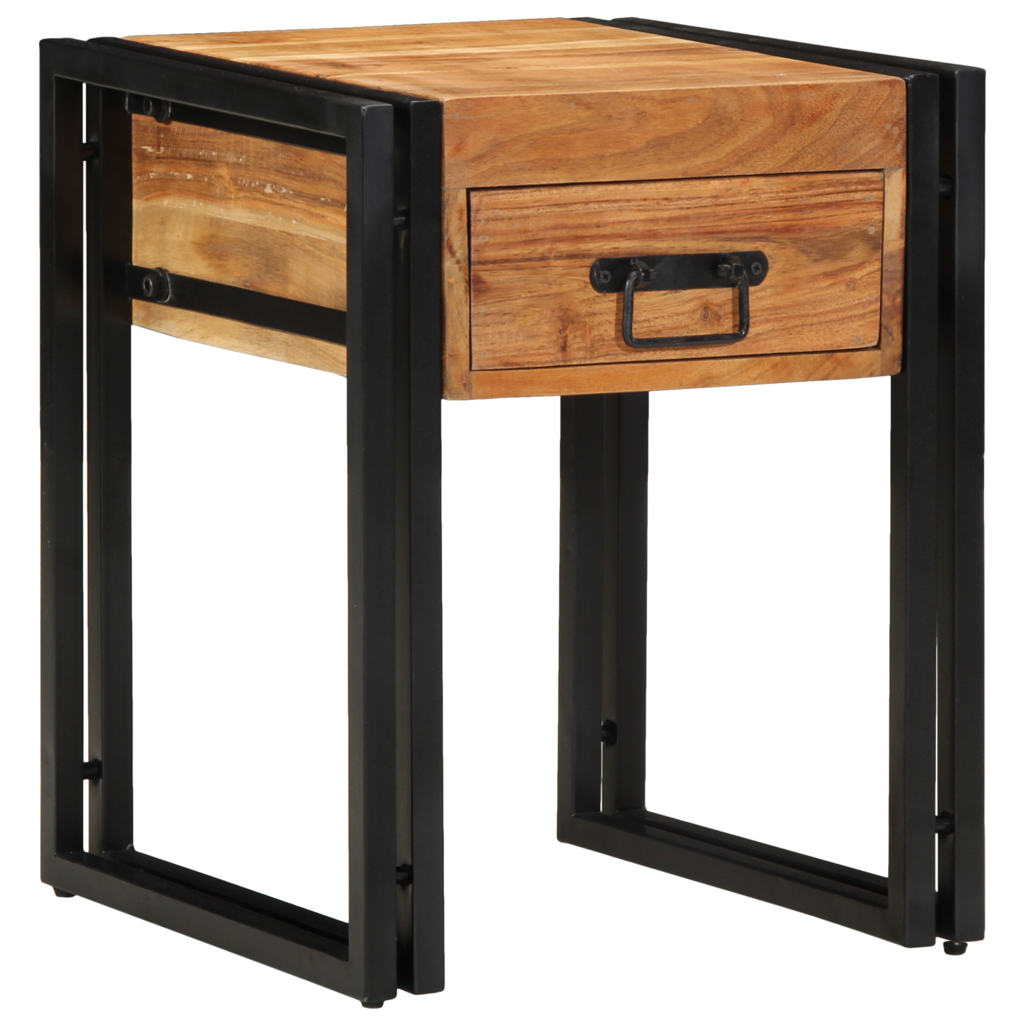 Side Table 40x40x50 cm Solid Wood Acacia
