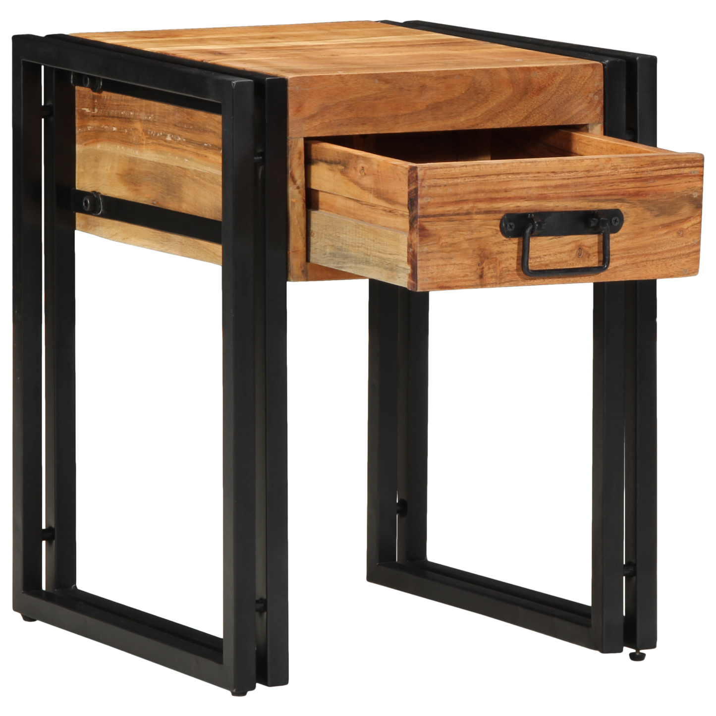 Side Table 40x40x50 cm Solid Wood Acacia