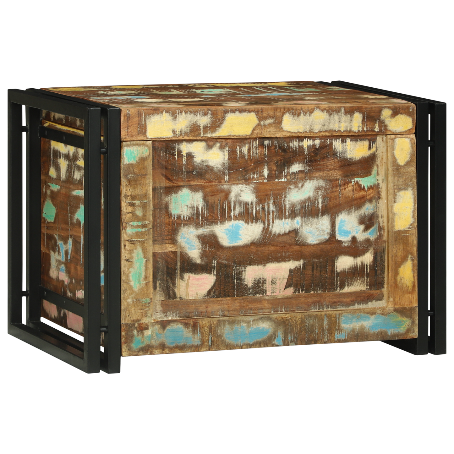 Storage Box 60x40x41 cm Solid Wood Reclaimed