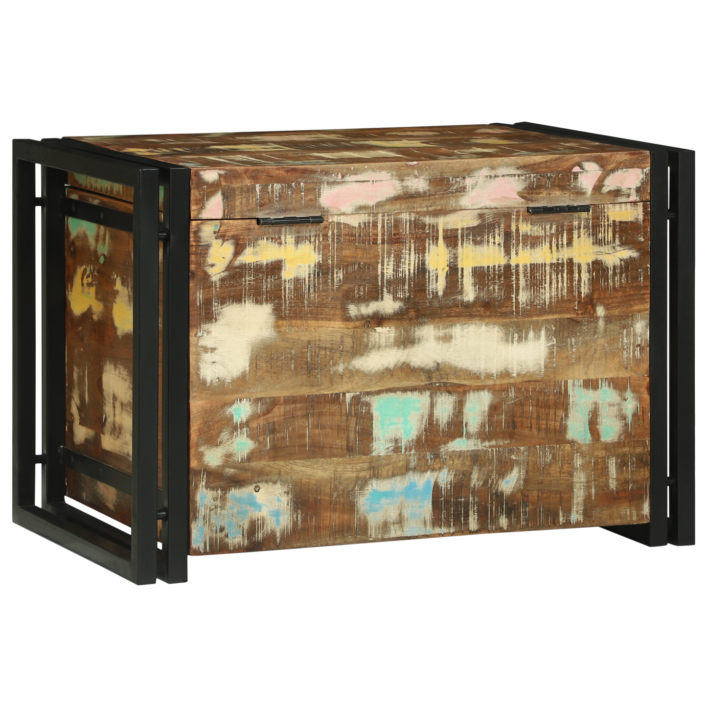 Storage Box 60x40x41 cm Solid Wood Reclaimed