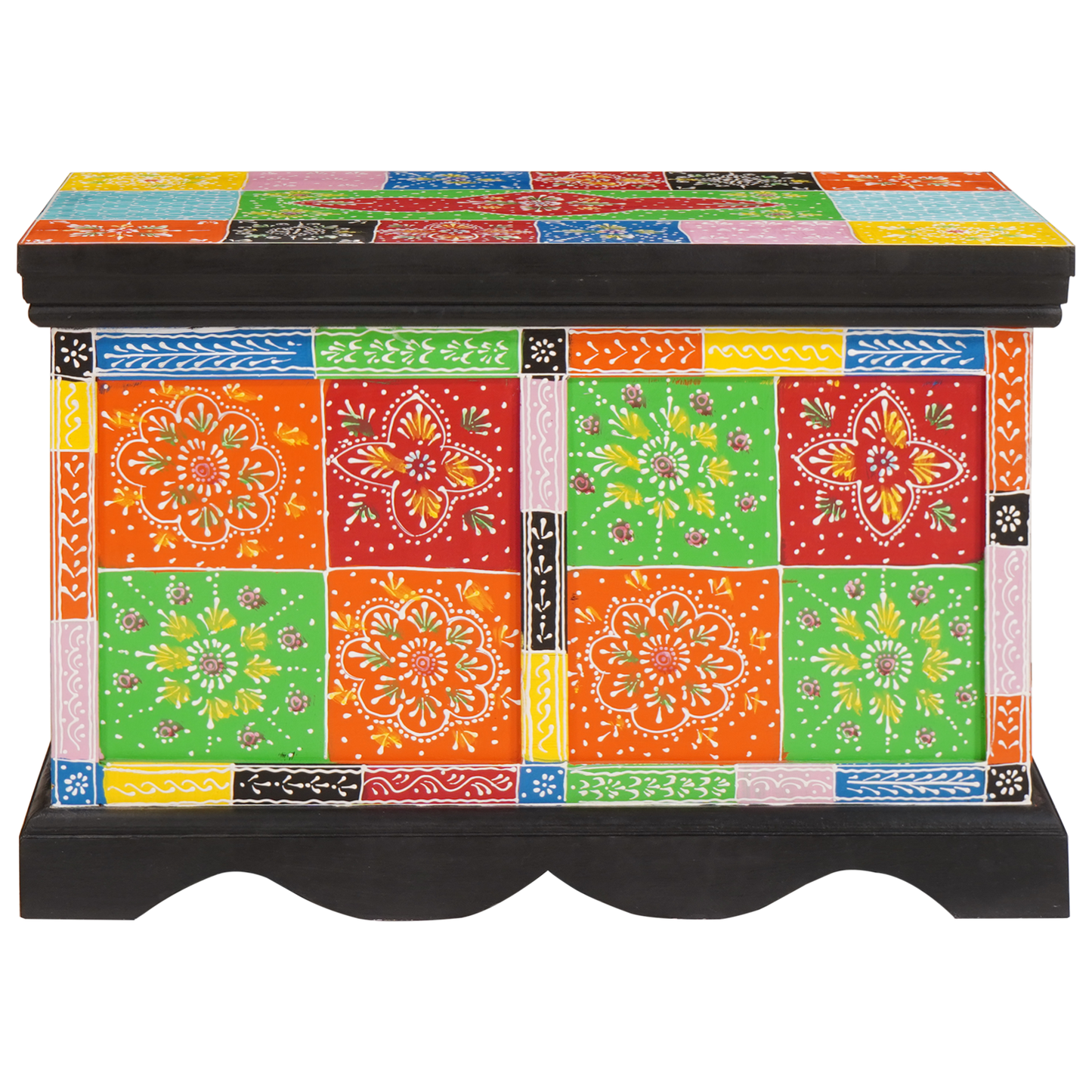 Storage Box 60x40x40 cm Solid Wood Mango