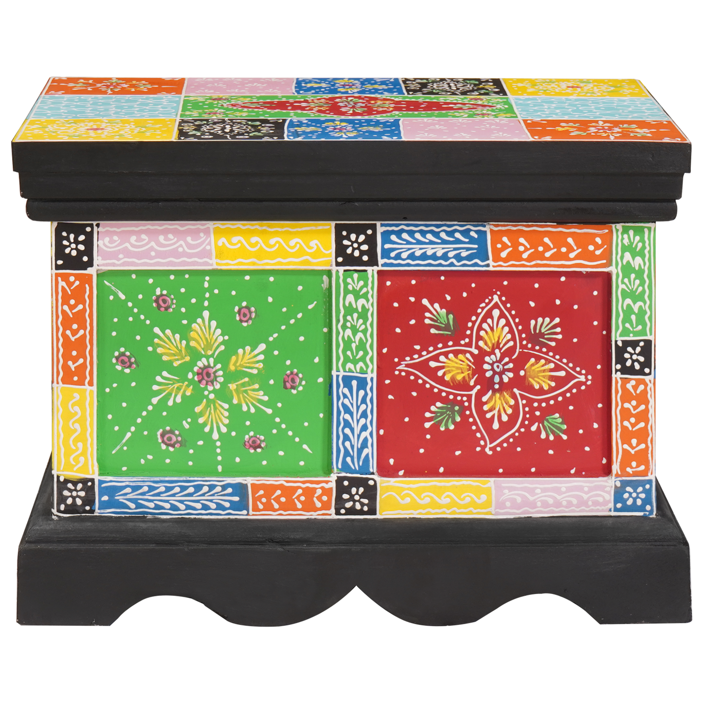 Storage Box 40x30x30 cm Solid Wood Mango