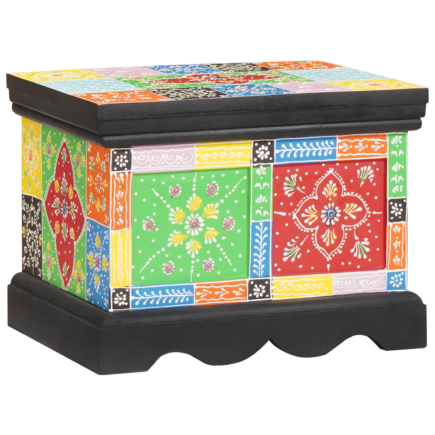 Storage Box 40x30x30 cm Solid Wood Mango