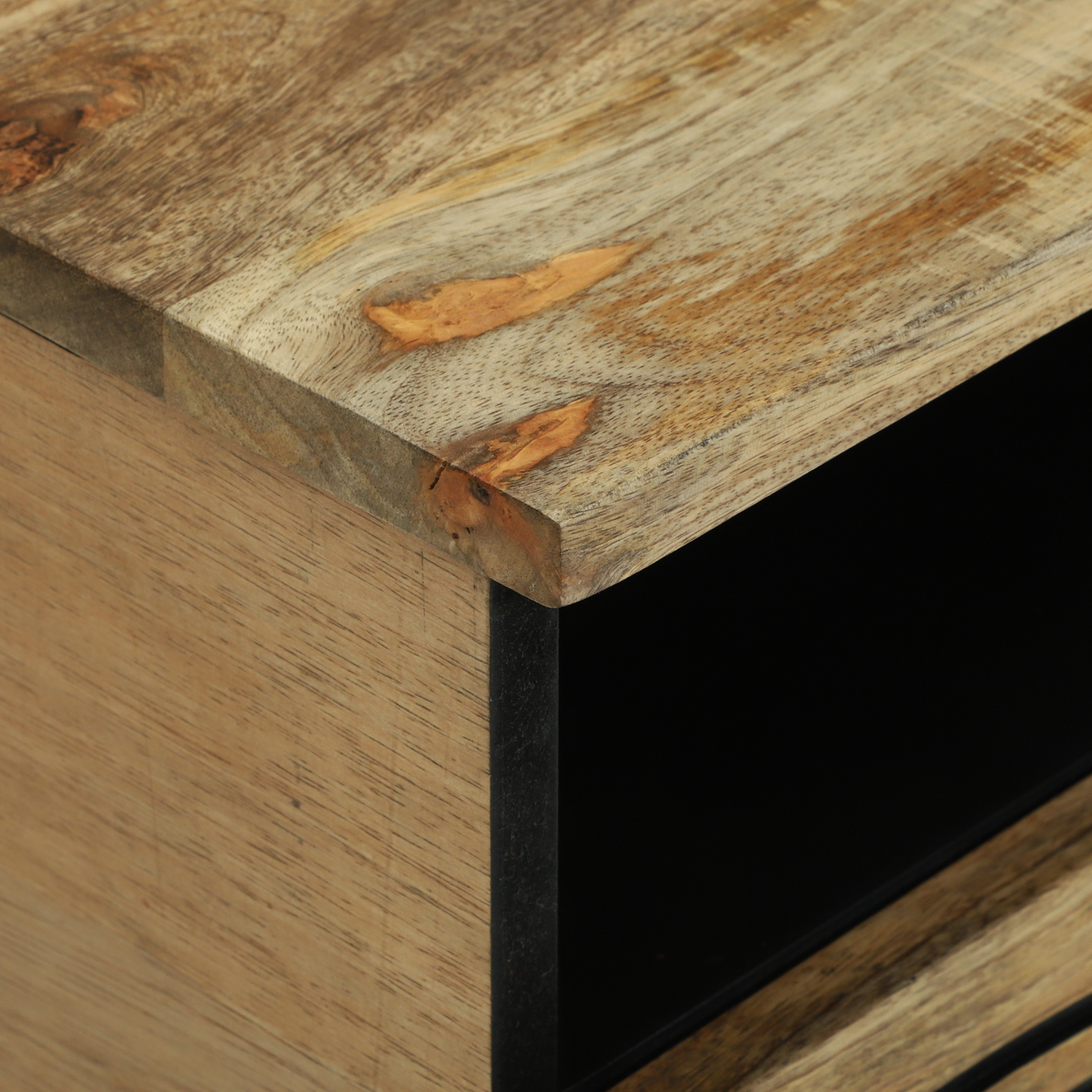 Coffee Table 80x54x40 cm Solid Wood Mango