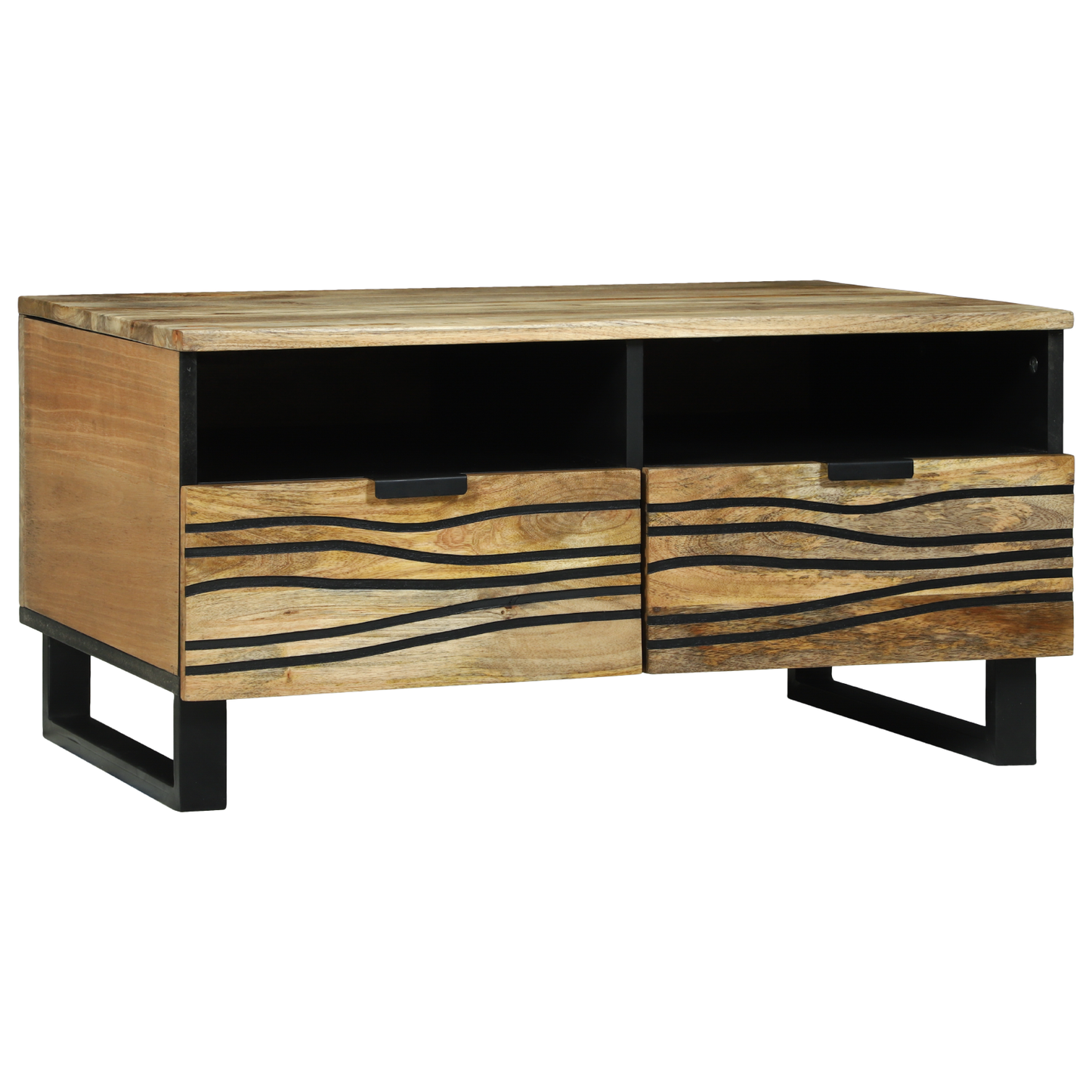 Coffee Table 80x54x40 cm Solid Wood Mango