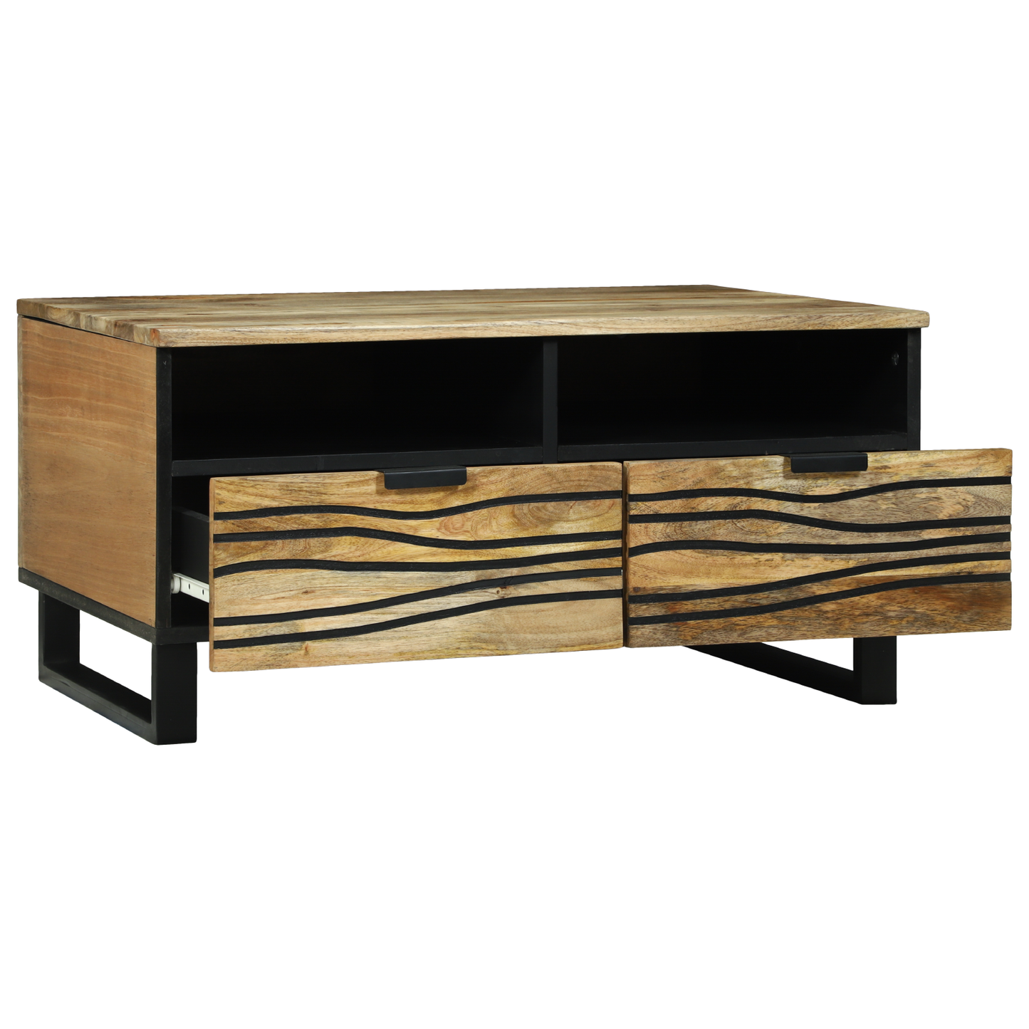 Coffee Table 80x54x40 cm Solid Wood Mango