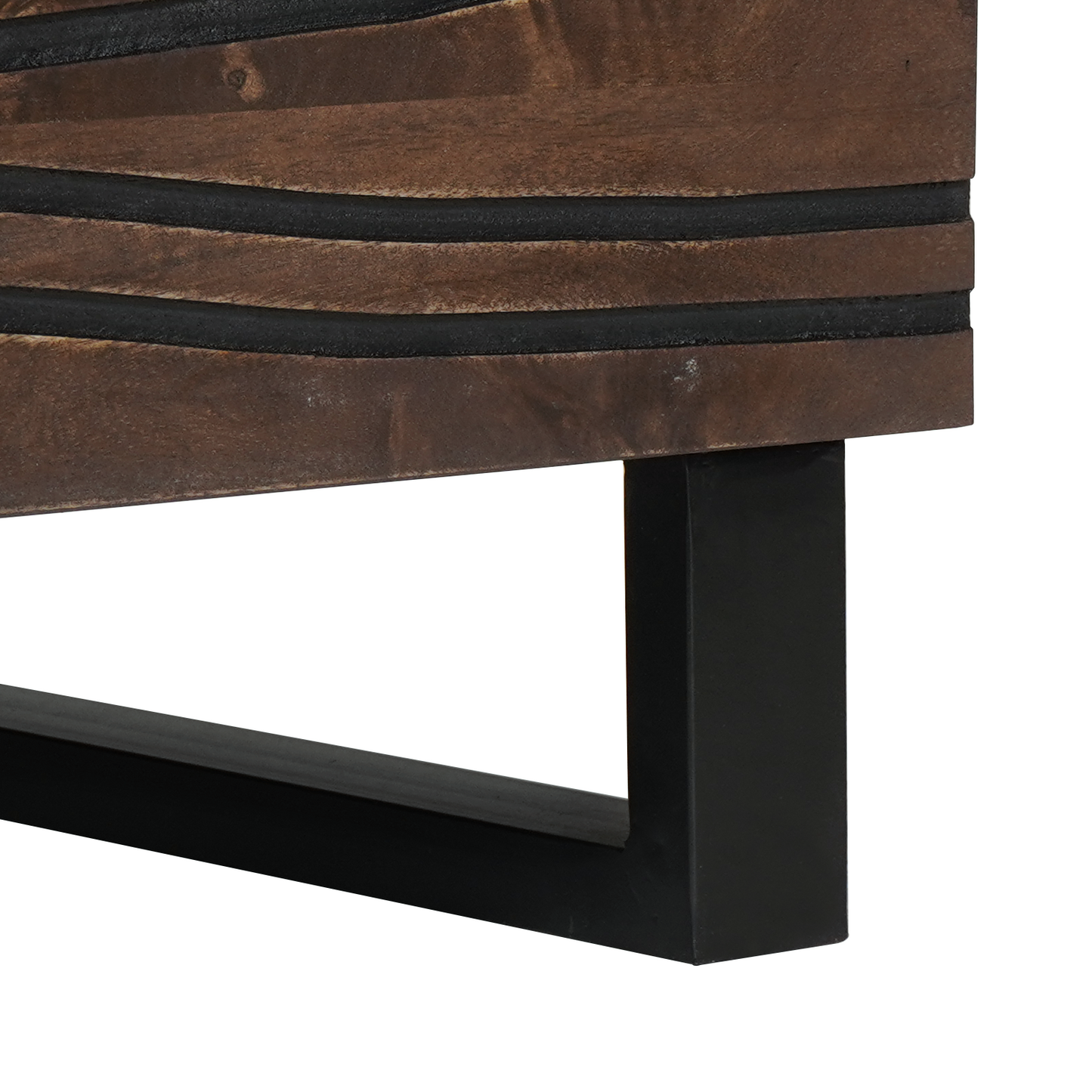 Coffee Table 80x50x40 cm Solid Wood Mango & Engineered Wood