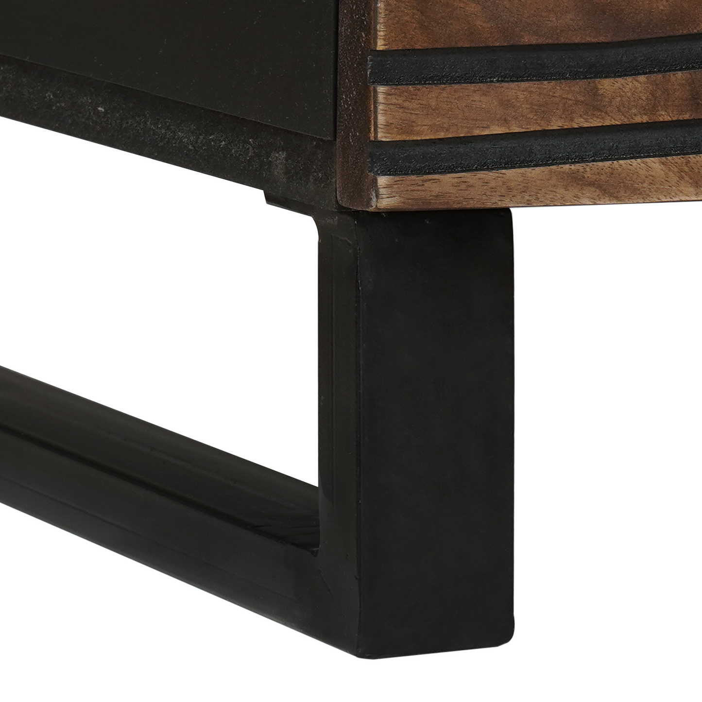 Coffee Table 80x50x40 cm Solid Wood and Engineered Wood