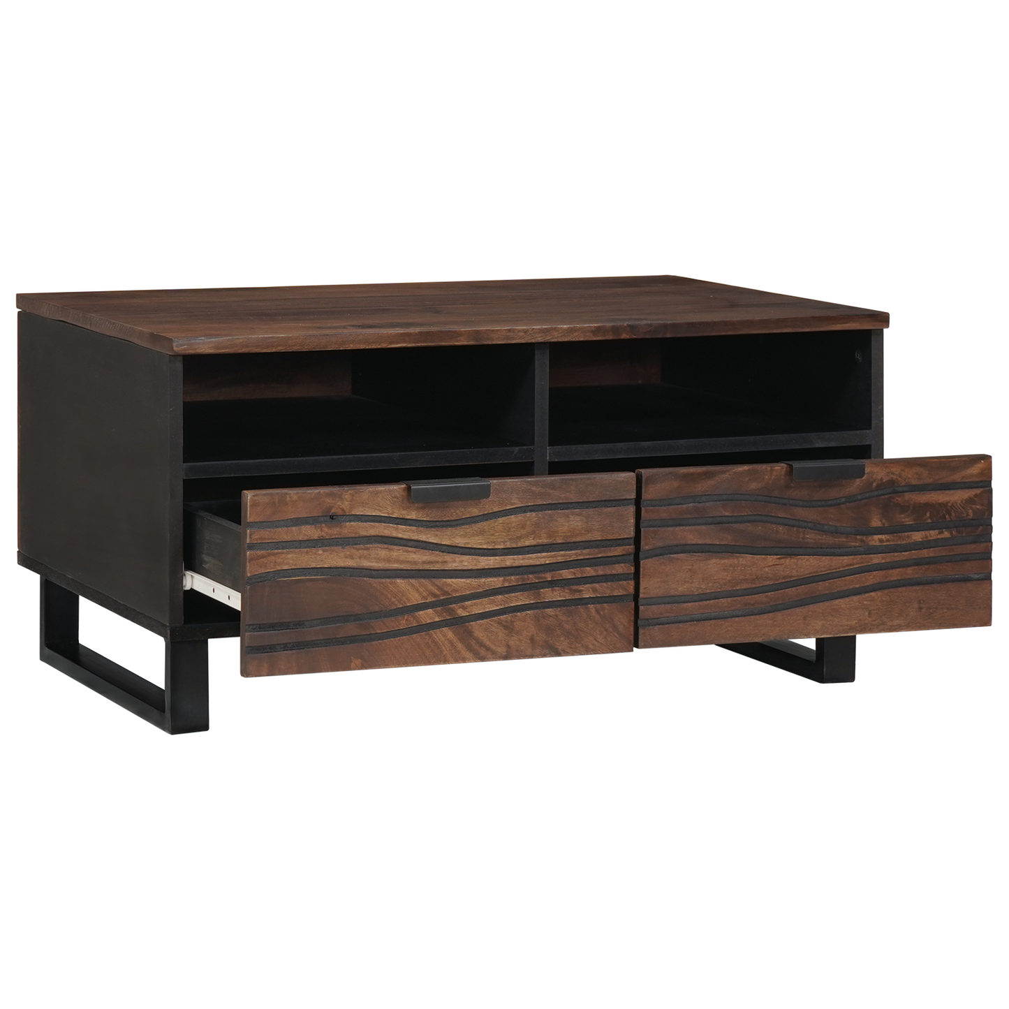 Coffee Table 80x54x40 cm Solid Mango Wood