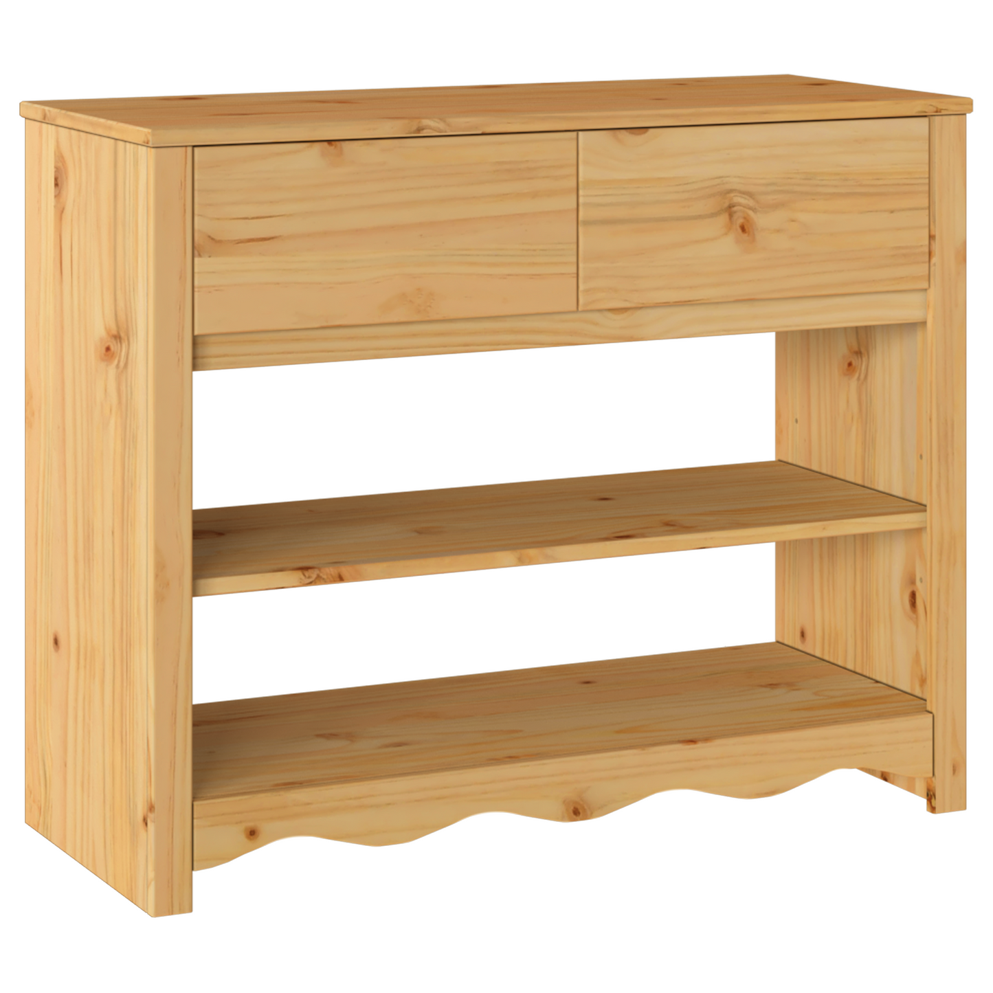 Console Table "DRAMMEN" 89,5x37x73 cm Solid Wood Pine