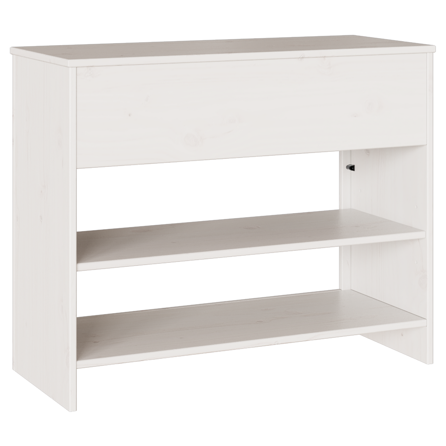 Console Table "DRAMMEN" White 89,5x37x73 cm Solid Wood Pine