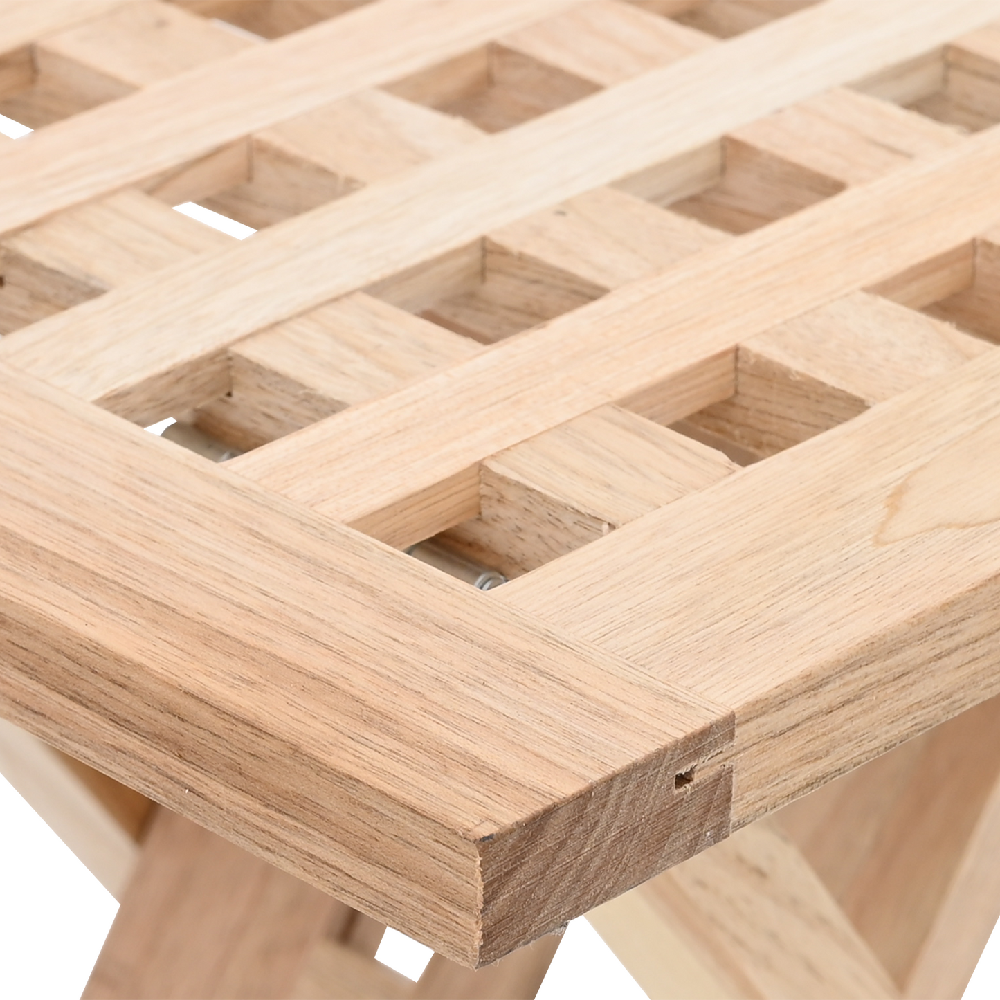 Coffee Table Foldable 33x33x40,5 cm Solid Wood Walnut