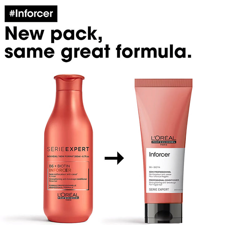 L'Oréal Professionnel Serié Expert Inforcer Conditioner Strengthens & Repairs for Fragile, Breaking & Weakened Hair 200 ml/6.76 oz