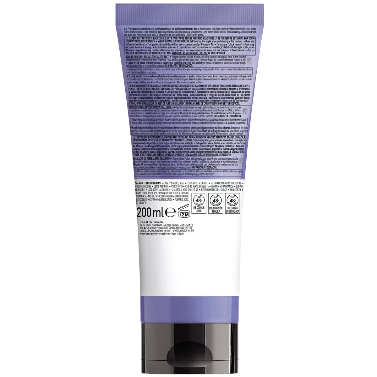 L'Oréal Professionnel Serié Expert Blondifier Conditioner Colour-Correcting & Anti-Brass for Highlighted & Blonde Hair