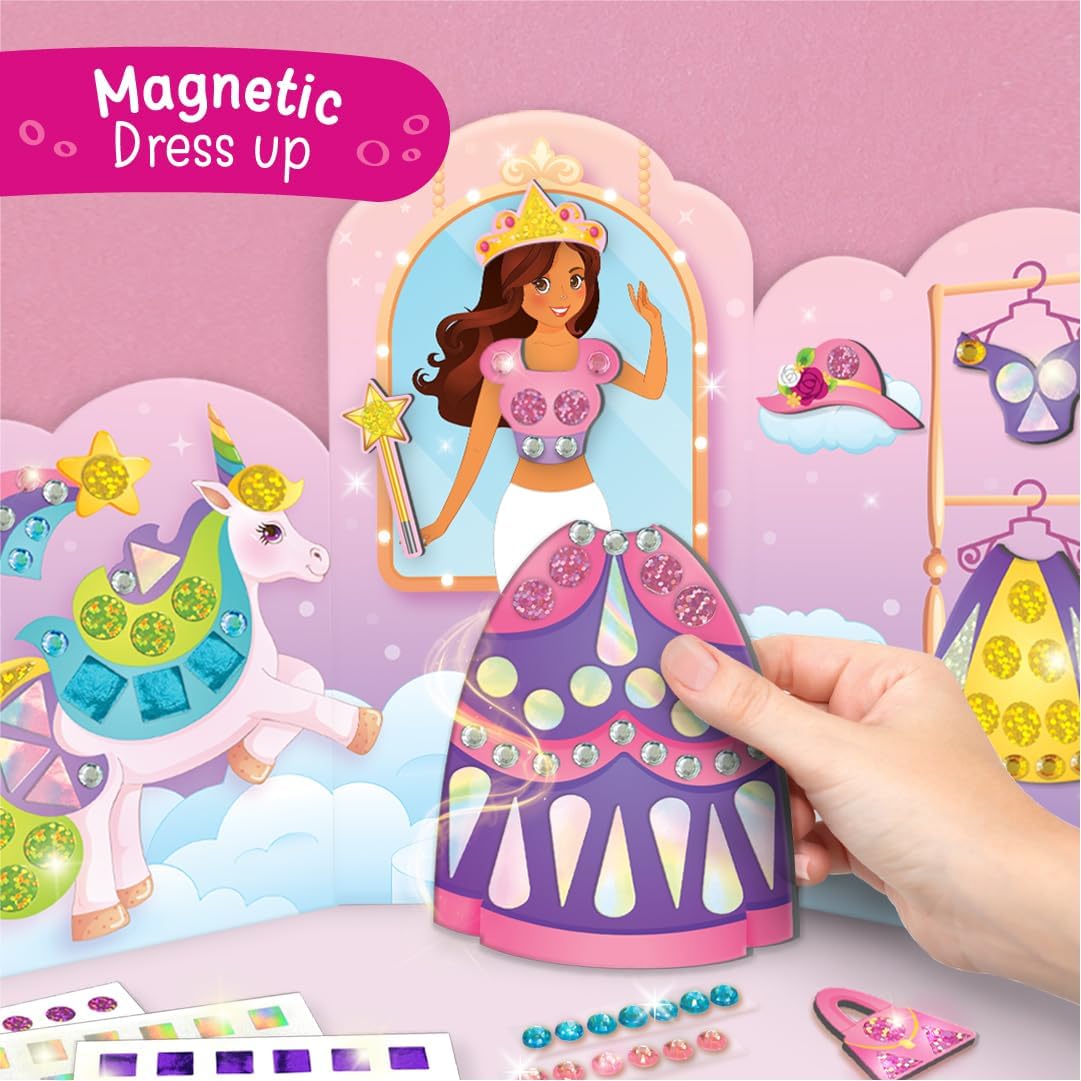 Imagimake Unicorn Craft Kit | 20+ Mess-Free Activities for Girls Aged 5–12