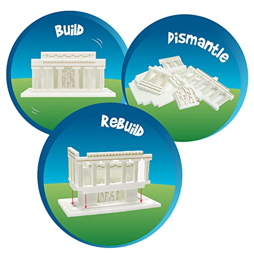 Imagimake Mapology Monuments of USA | 3D Puzzles for Kids 5+