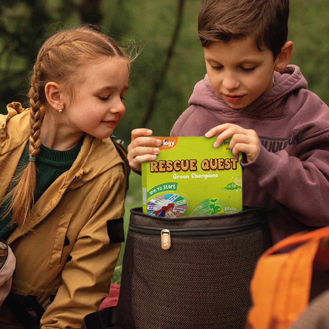 Imagimake Rescue Quest – Green Champions | Eco Education Board Game for Kids 5-10