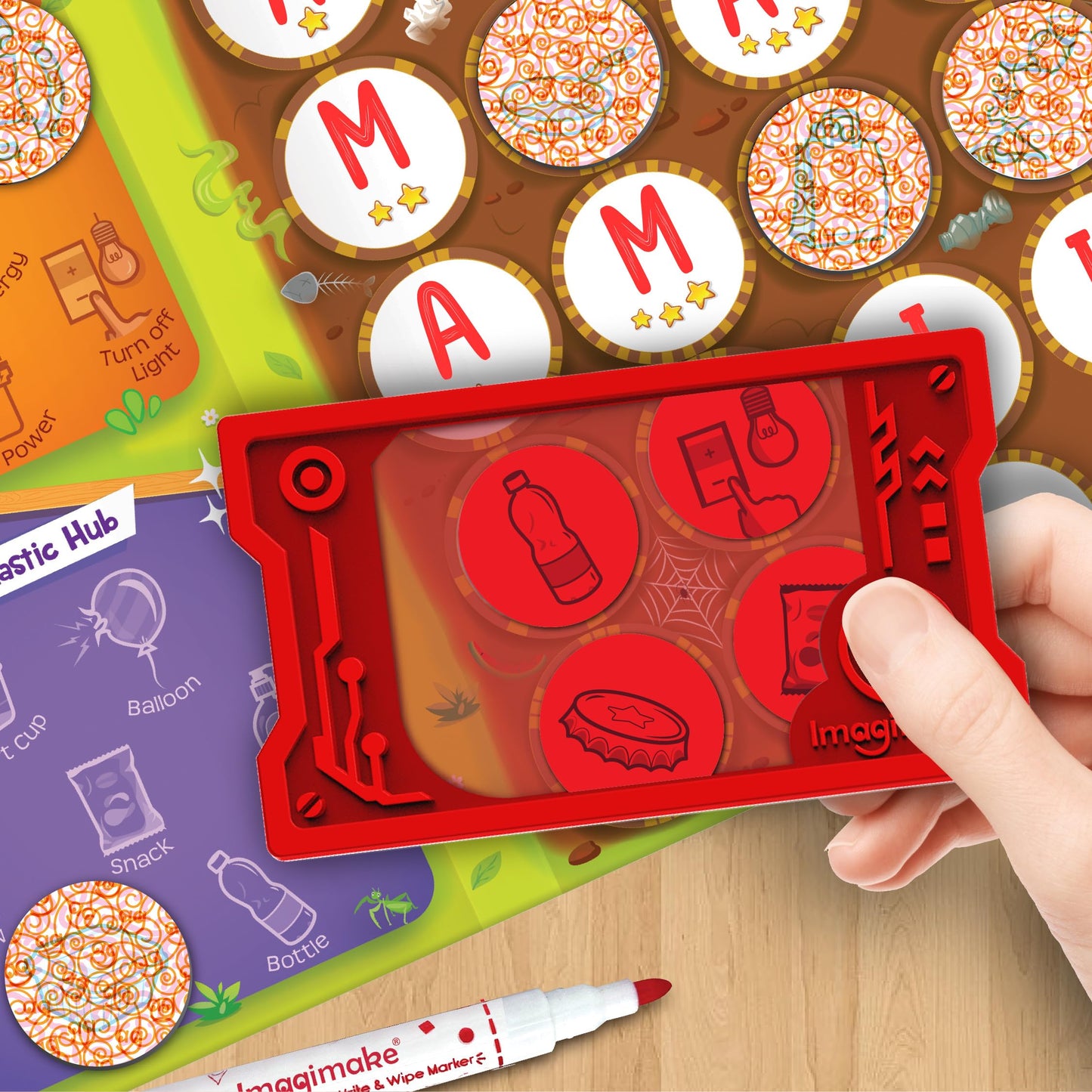 Imagimake Rescue Quest – Green Champions | Eco Education Board Game for Kids 5-10