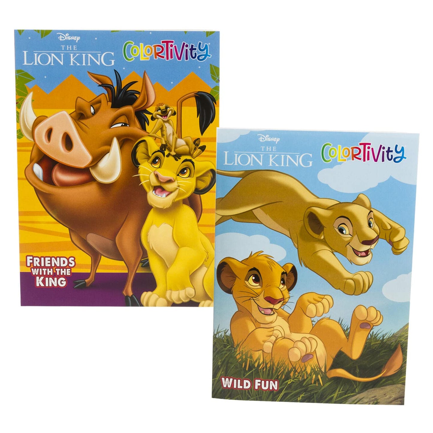 Lion Guard Coloring Book Bundle | Lion King Coloring Set with Stickers for Kids 4-8