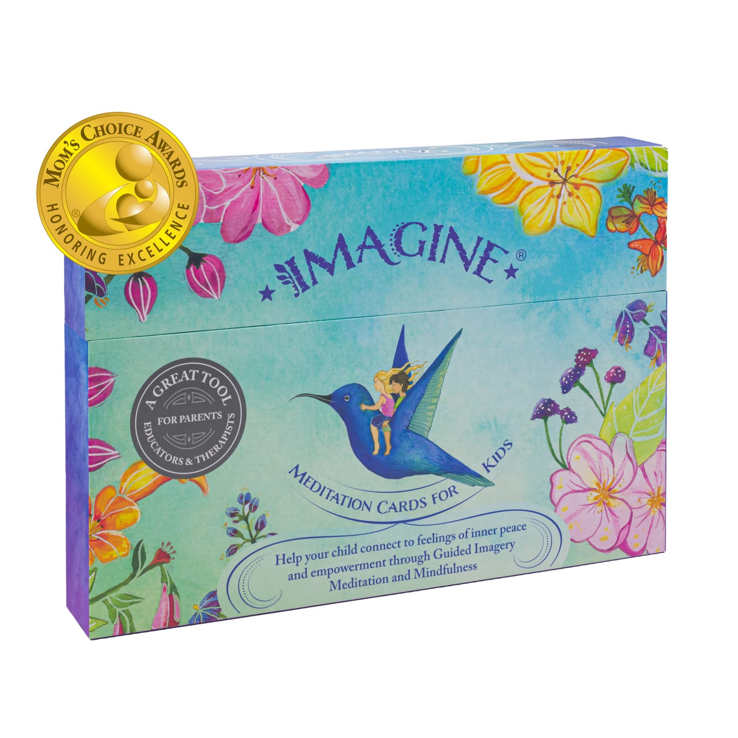 Imagine Meditation Cards for Kids – Award-Winning Mindfulness Kit for Focus & Relaxation