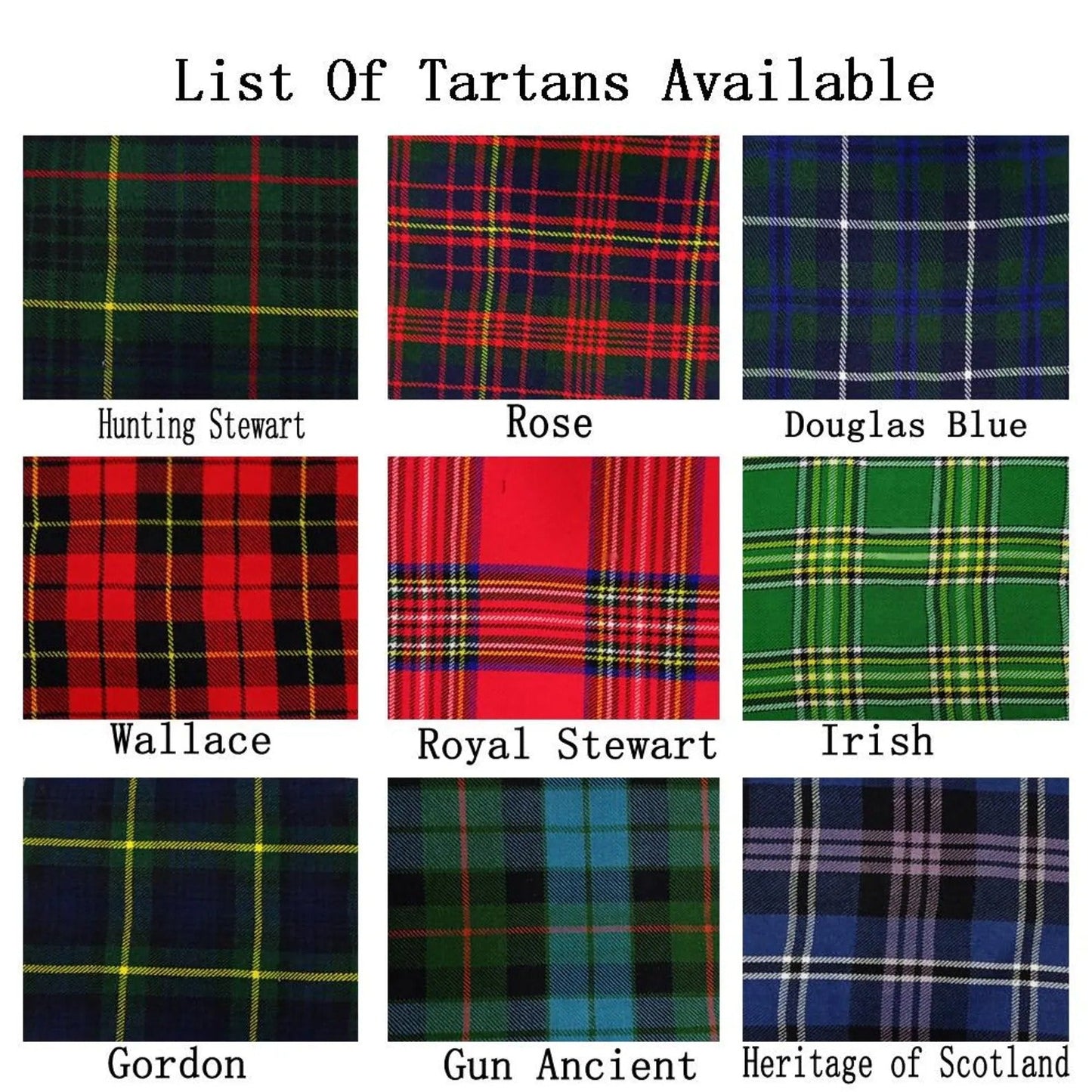 Ladies Tartan Kilted  Mid-calf 27" Length Pleat Skirt Kilt