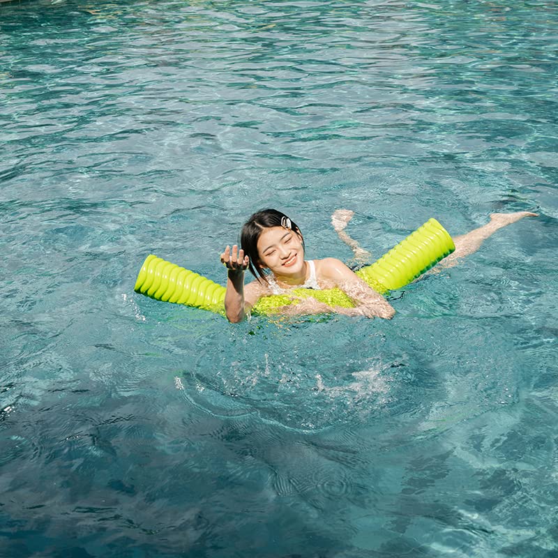 IMMERSA Jumbo Pool Noodles – Premium Soft, UV-Resistant Foam Noodles for Adults (Green)