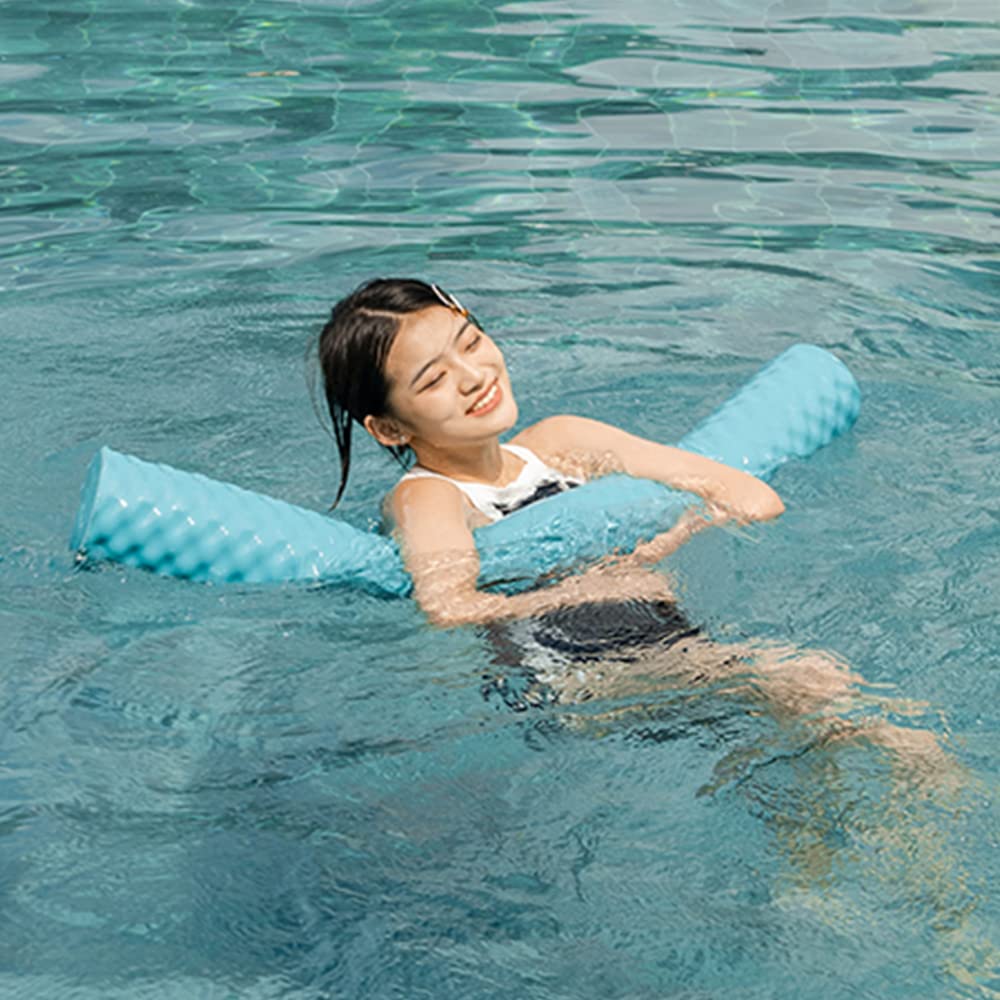 IMMERSA Jumbo Pool Noodle Teal – 46 in x 5.5 in, Water-Based Coating, UV-Resistant Foam