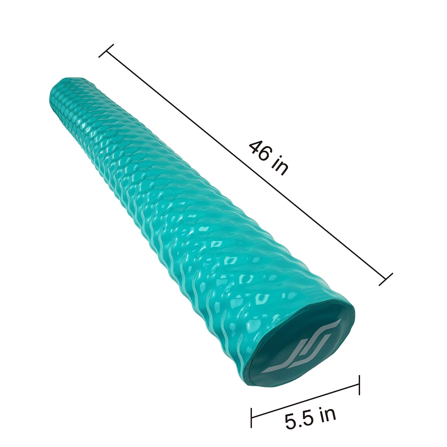 IMMERSA Jumbo Pool Noodle Teal – 46 in x 5.5 in, Water-Based Coating, UV-Resistant Foam