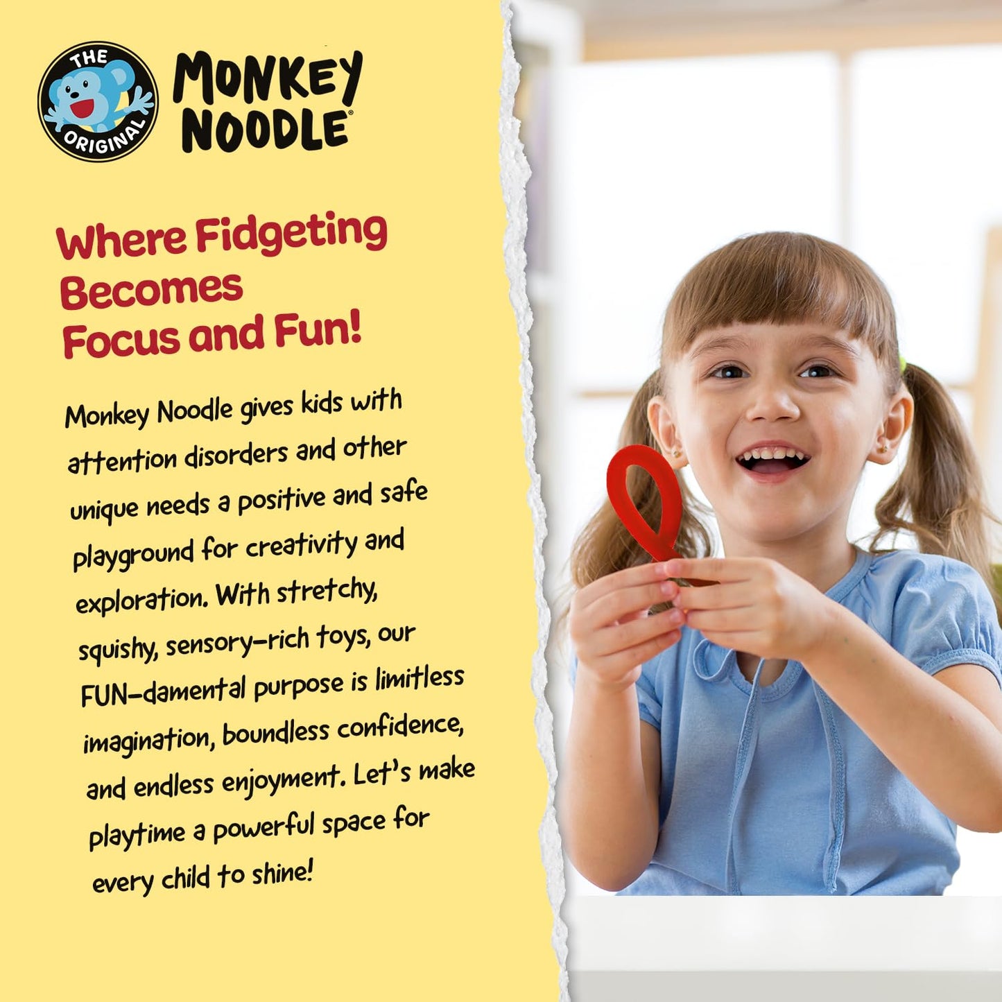 IMPRESA Monkey Foam Giant Blocks – 5-Pack for Creative, Calming Sensory Play (Ages 3+)