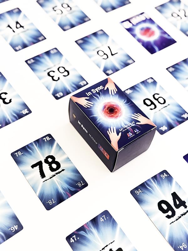 In Sync Card Game - Collaborative Party Card Game for 2-6 Players | Ages 10+