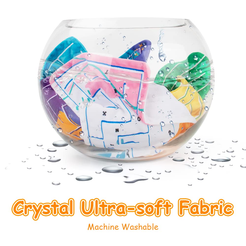 Inbeby 5 Pcs Marble Maze Mat — Sensory Fidget Toys, 2 Sizes, Soft Quiet, Calming for Kids & Adults