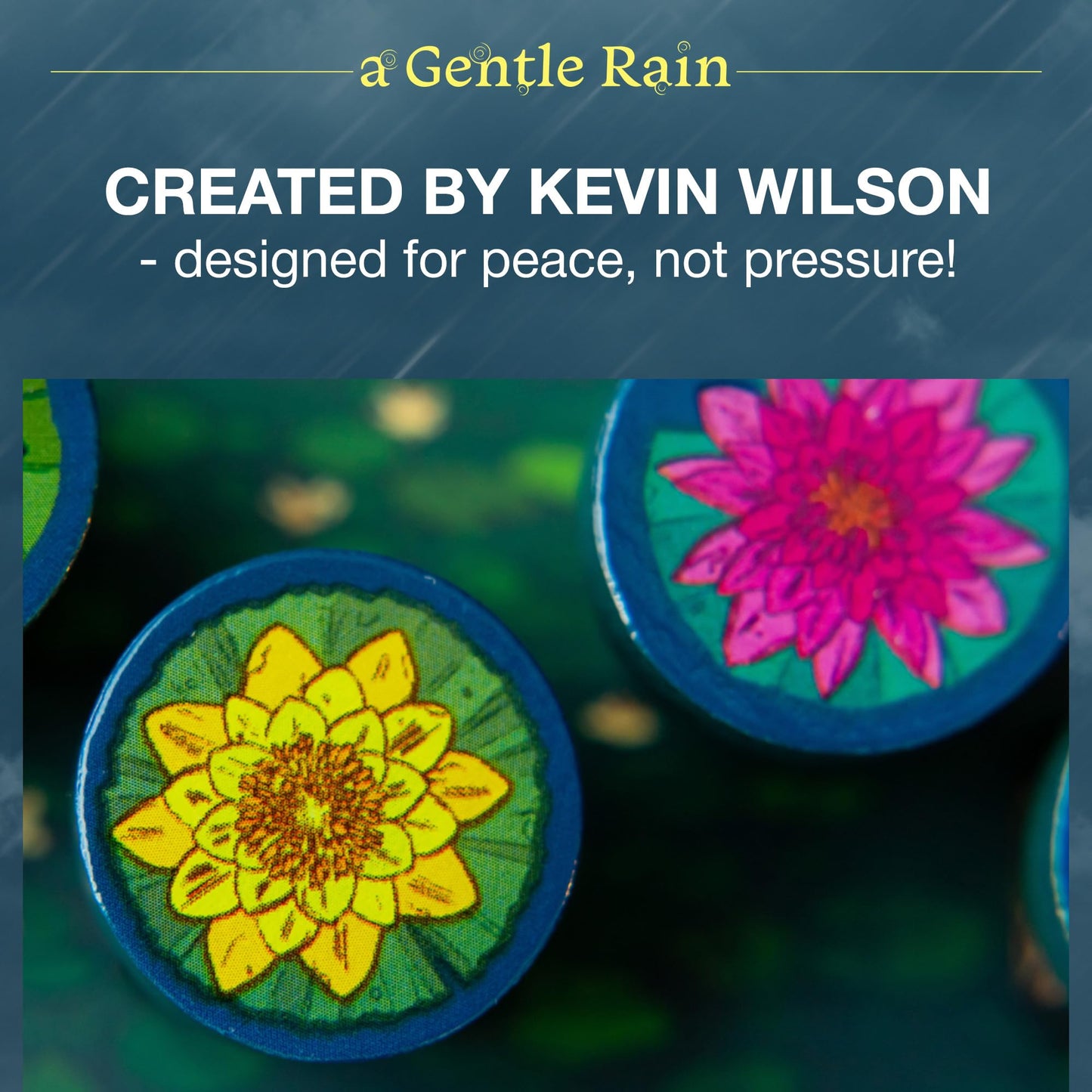 Incredible Dream A Gentle Rain – Calming Tile-Laying Puzzle Game (15-Minute Mindful Play)