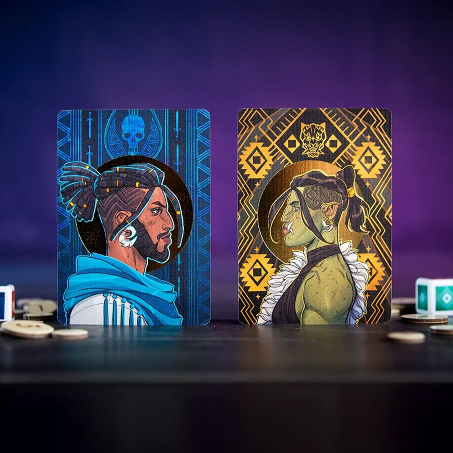 Kinfire Delve: Scorn’s Stockade – Solo or 2-Player Tactical Card & Dice Game | Incredible Dream