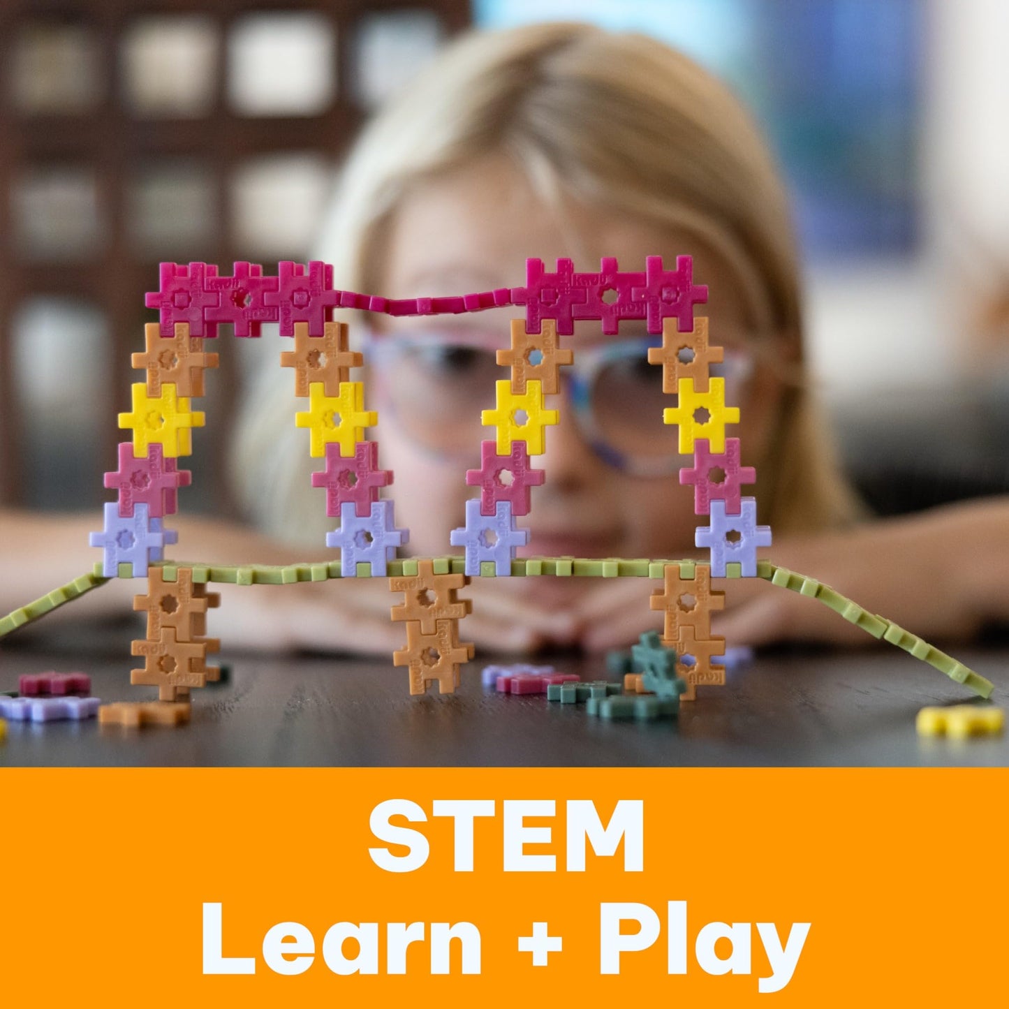 KADU 680pc Rainbow Classic Set – Open-Ended STEM/STEAM Building Toys for Ages 5+