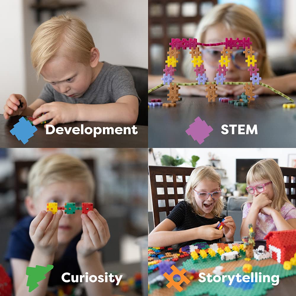 KADU Rainbow 250-Piece Set | Incredibly Interconnectable Toys – STEM/STEAM Building for Ages 5+