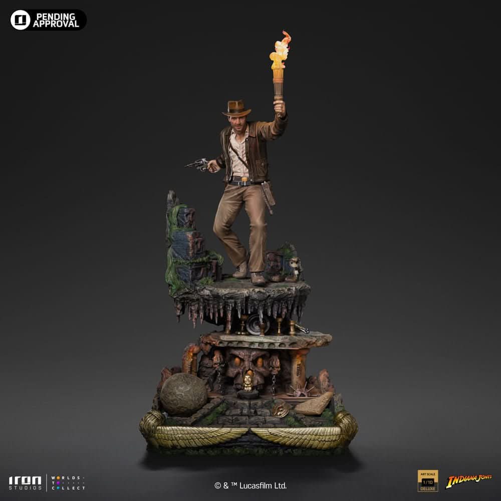 Statue Indiana Jones Deluxe - Indiana Jones - Art Scale 1/10 - Iron Studios
