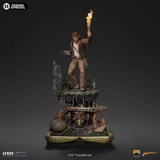 Statue Indiana Jones Deluxe - Indiana Jones - Art Scale 1/10 - Iron Studios