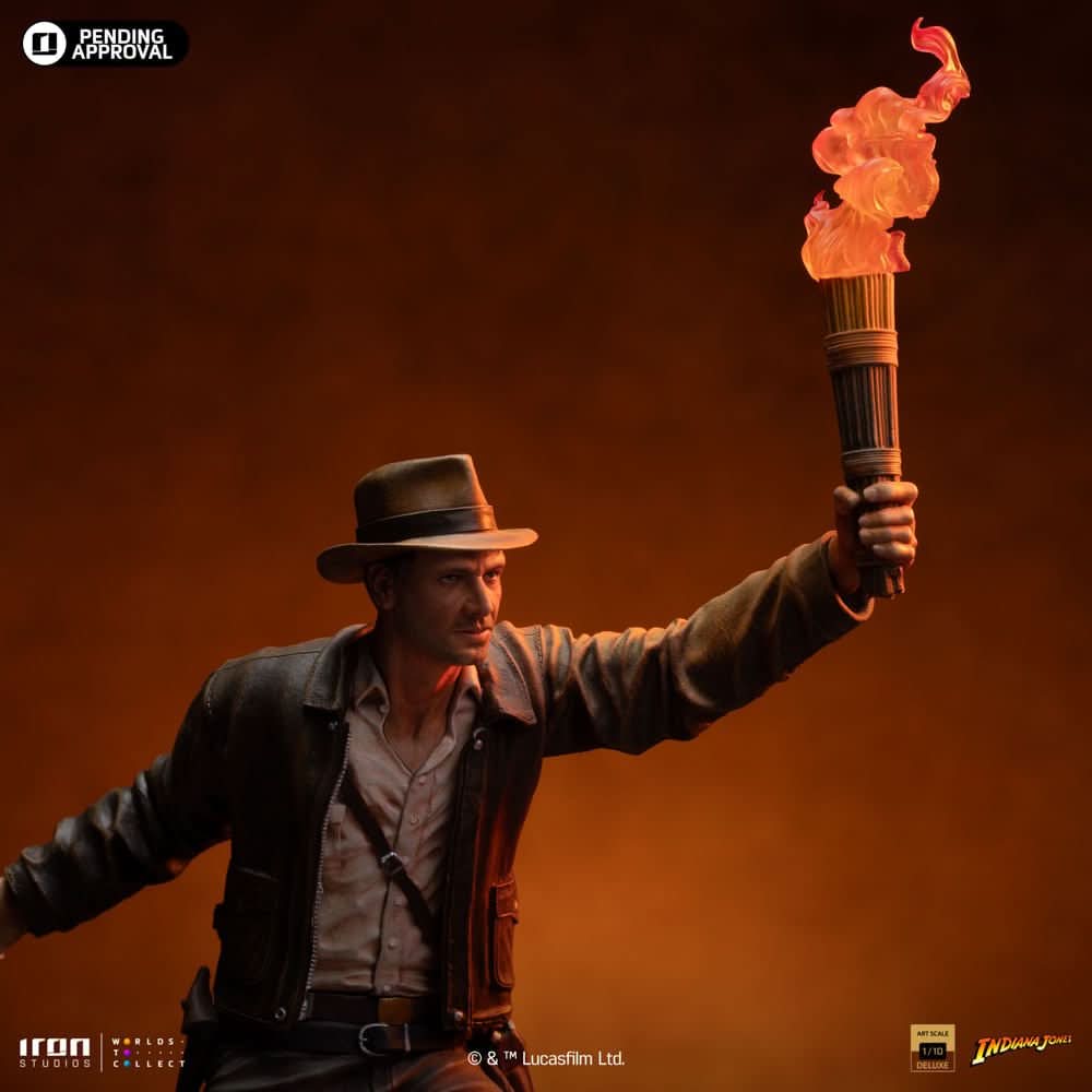 Statue Indiana Jones Deluxe - Indiana Jones - Art Scale 1/10 - Iron Studios