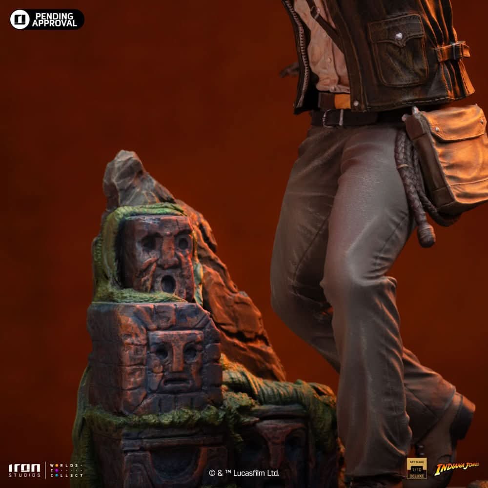 Statue Indiana Jones Deluxe - Indiana Jones - Art Scale 1/10 - Iron Studios
