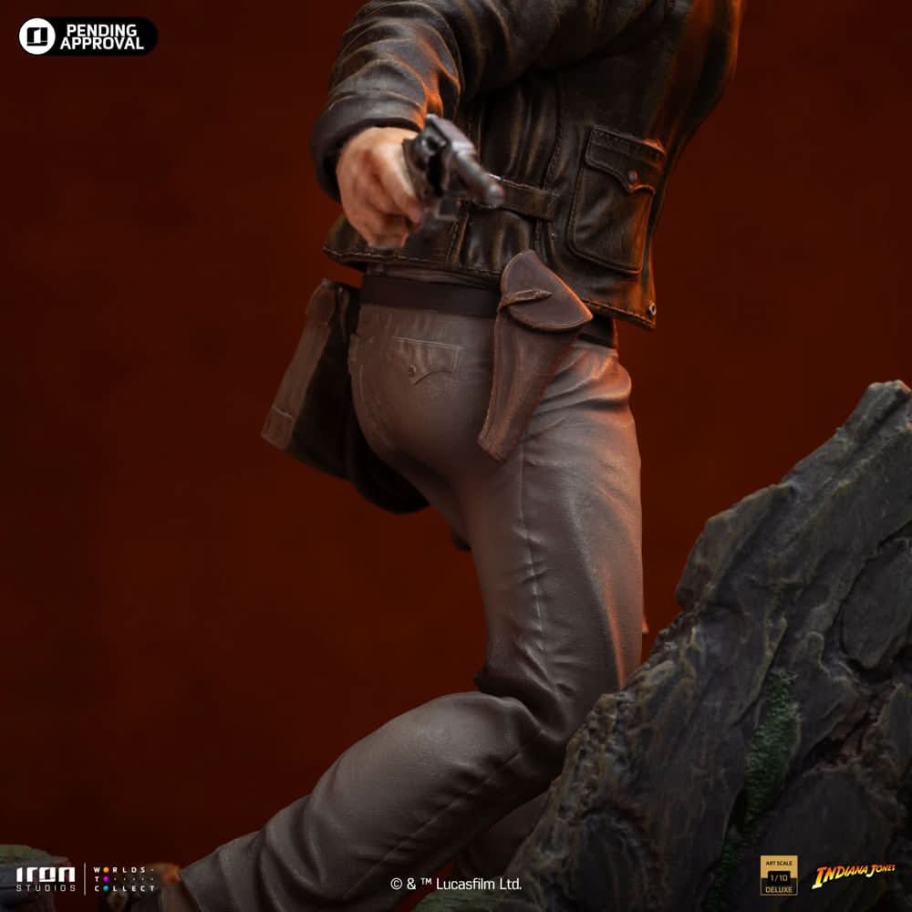 Statue Indiana Jones Deluxe - Indiana Jones - Art Scale 1/10 - Iron Studios