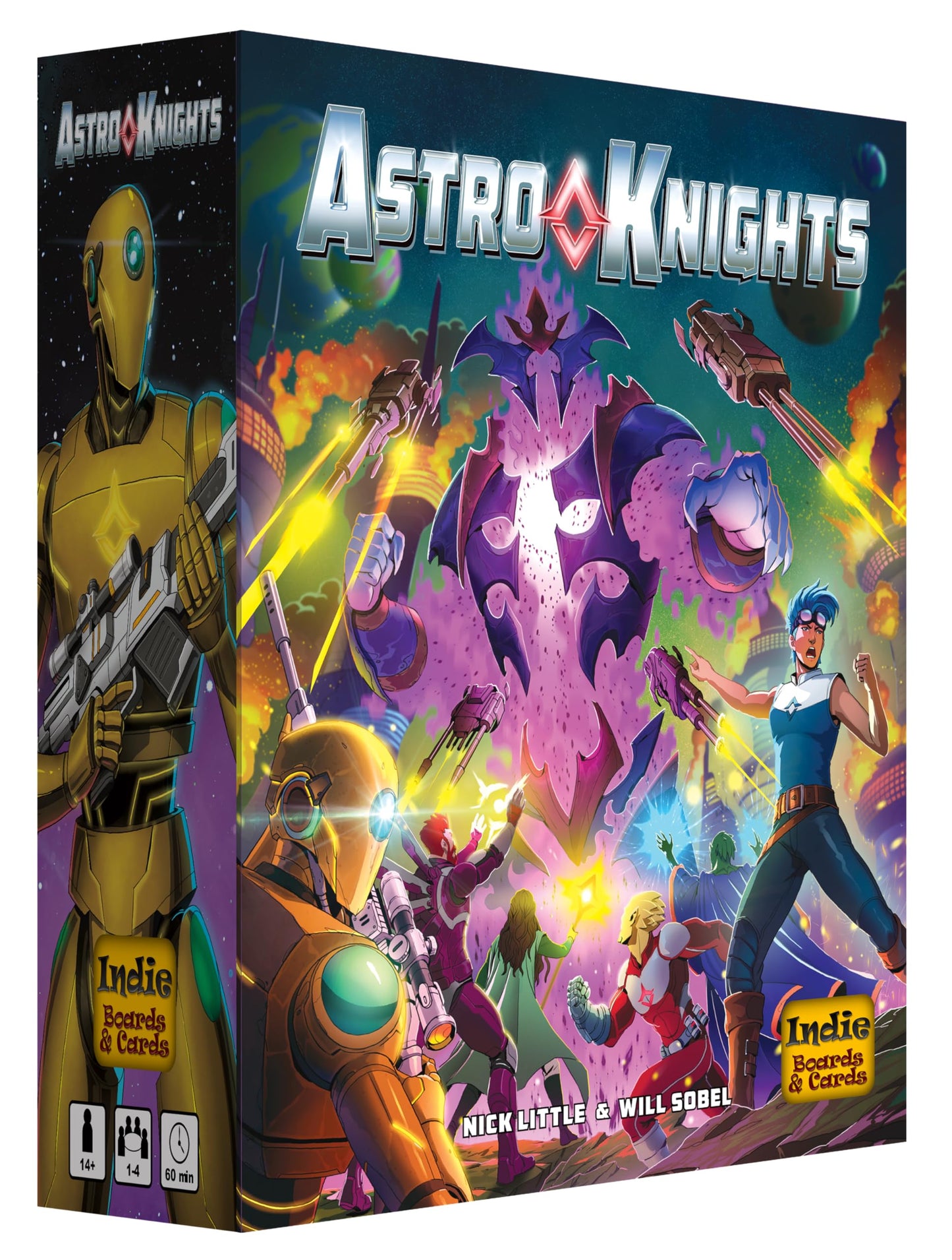 Astro Knights by Indie Boards and Cards — Cooperative Deck-Building Space Adventure