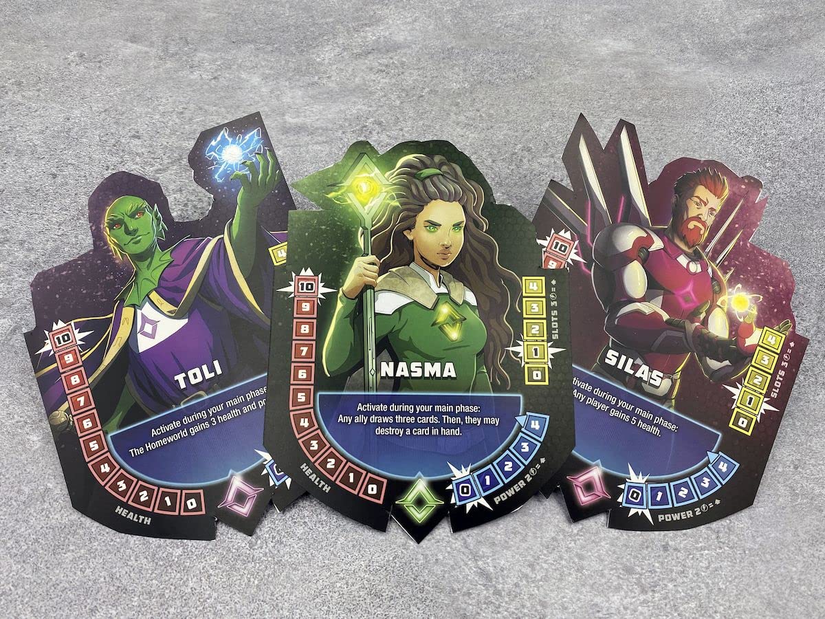 Astro Knights by Indie Boards and Cards — Cooperative Deck-Building Space Adventure