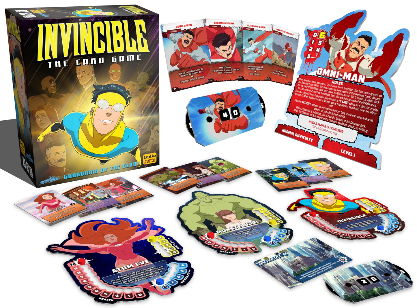 Invincible: The Card Game – Guardians of the Globe | 2-4 Players | Indie Boards and Cards